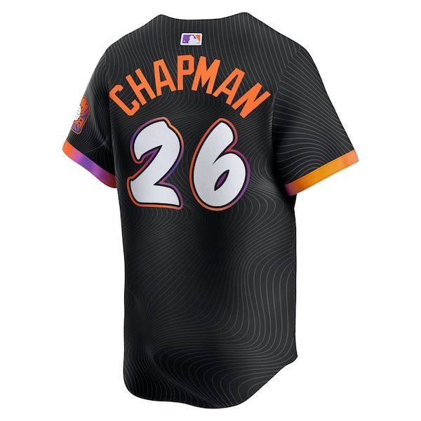 Custom Matt Chapman San Francisco Giants 2025 City Connect Limited Jersey Anthracite