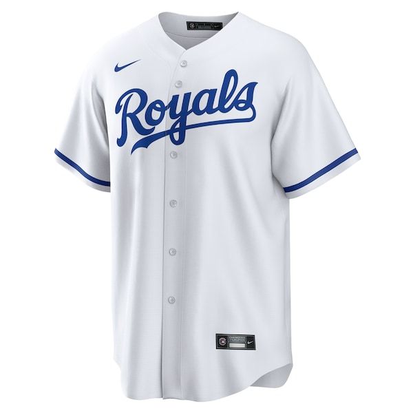 Custom Kansas City Royals Home Replica Custom Jersey White