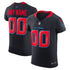 Custom Houston Texans Alternate Vapor F.U.S.E. Elite Custom Jersey Navy