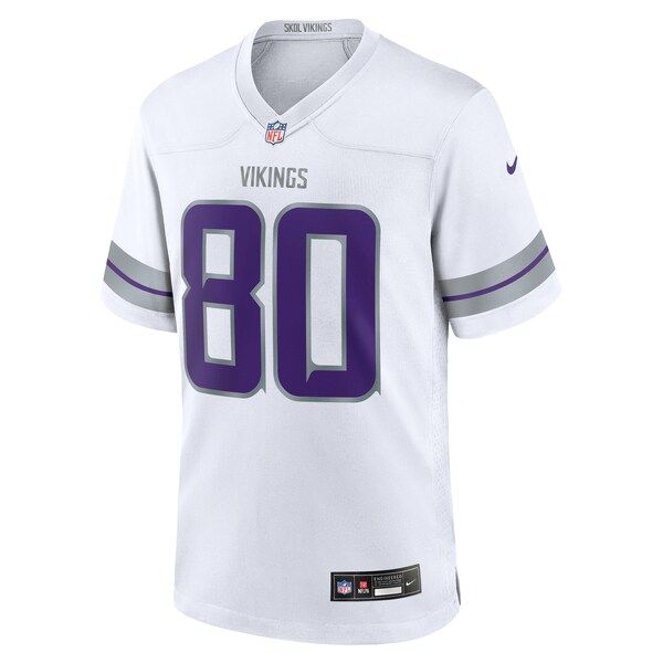 Custom Cris Carter Minnesota Vikings Alternate Retired Player Game Jersey White