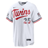 Custom Byron Buxton Minnesota Twins 2026 All-Star Edition Stars & Stripes White Stadium Jersey