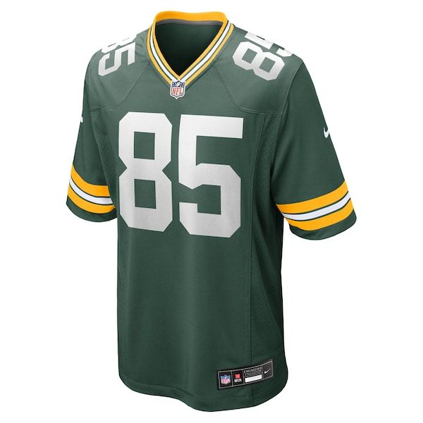 Custom Tucker Kraft Green Bay Packers Game Jersey Green
