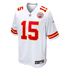 Custom Patrick Mahomes Kansas City Chiefs Game Jersey White