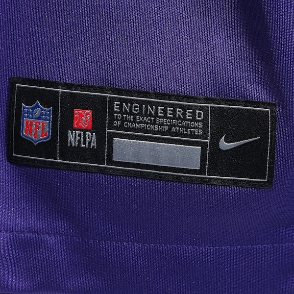 Custom Justin Jefferson Minnesota Vikings Game Jersey Purple