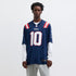 Custom Drake Maye New England Patriots Game Jersey Navy