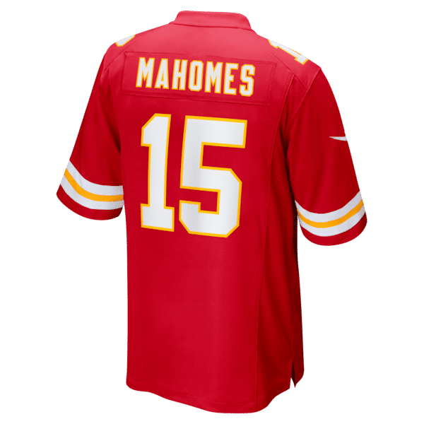 Custom Patrick Mahomes Kansas City Chiefs Game Jersey Red