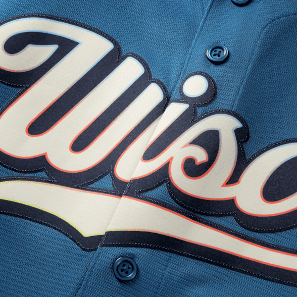 Custom Jackson Chourio Milwaukee Brewers 2026 City Connect Stadium Jersey Mineral Blue
