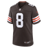 Custom Jared Verse Cleveland Browns Game Jersey Brown