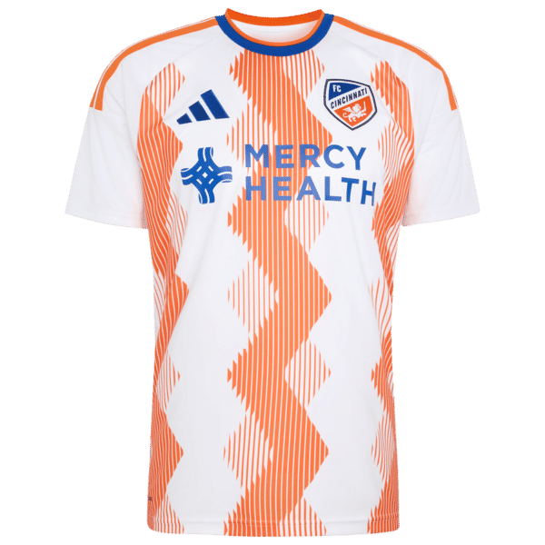 Customized Evander Da Silva Ferreira FC Cincinnati 2026 The Seven Hills Kit Replica Jersey White