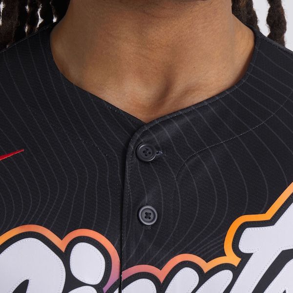 Custom Matt Chapman San Francisco Giants 2025 City Connect Limited Jersey Anthracite
