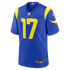 Custom Davante Adams Los Angeles Rams Game Jersey Royal