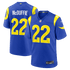 Custom Trent McDuffie Los Angeles Rams Game Jersey Royal