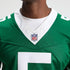Custom Garrett Wilson New York Jets Vapor F.U.S.E. Stitched Limited Jersey Green