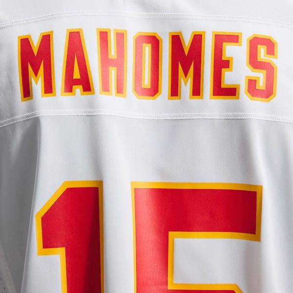 Custom Patrick Mahomes Kansas City Chiefs Game Jersey White