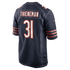 Custom Dillon Thieneman Chicago Bears 2026 NFL Draft Game Jersey Navy
