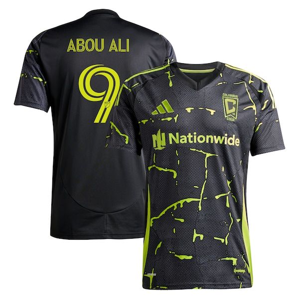 Customized Wessam Abou Ali Columbus Crew 2025 The Goosebumps Kit Replica Jersey Black