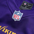 Custom Minnesota Vikings Custom Game Jersey Purple