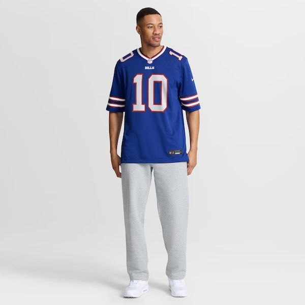 Custom Khalil Shakir Buffalo Bills Game Jersey Royal