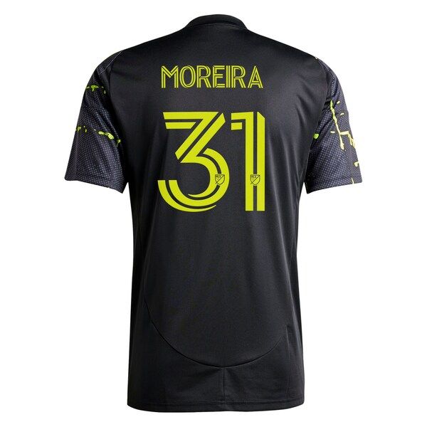 Customized Steven Moreira Columbus Crew 2025 The Goosebumps Kit Replica Jersey Black