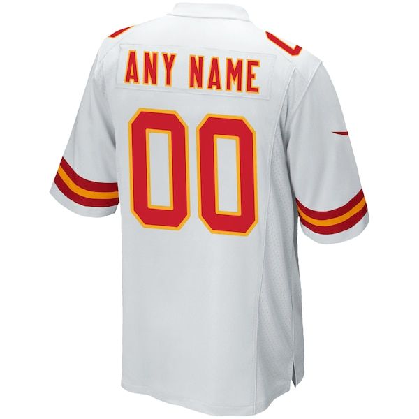 Custom Kansas City Chiefs Custom Game Jersey White