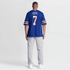 Custom Doug Flutie Buffalo Bills Game Retired Player Jersey Royal