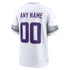 Custom Minnesota Vikings Custom Alternate Game Jersey White