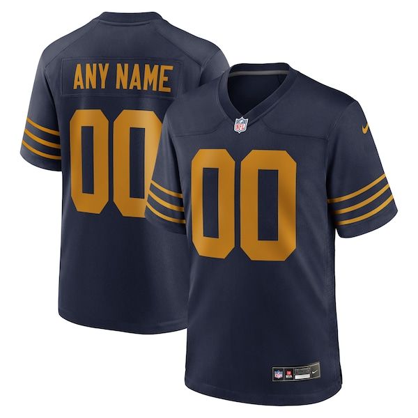 Custom Green Bay Packers The 1923 Classic Game Custom Jersey Navy