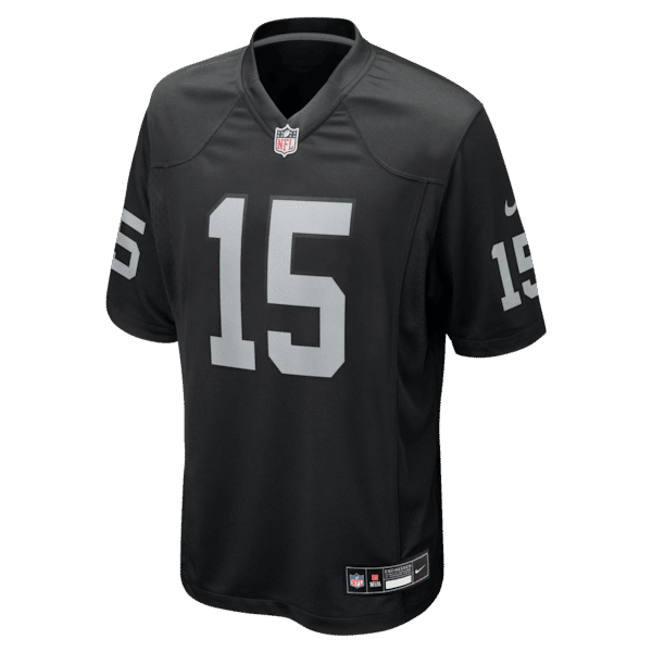 Custom Fernando Mendoza Las Vegas Raiders 2026 NFL Draft First Round Pick No. 1 Game Jersey Black