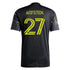 Customized Maximilian Arfsten Columbus Crew 2025 The Goosebumps Kit Replica Jersey Black