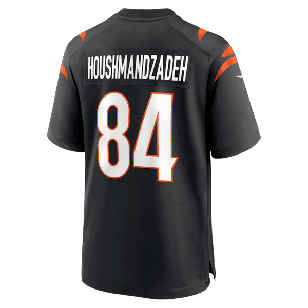 Custom T. J. Houshmandzadeh Cincinnati Bengals Team Retired Player Game Jersey Black