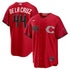 Custom Elly De La Cruz Cincinnati Reds 2026 City Connect Stadium Jersey Red
