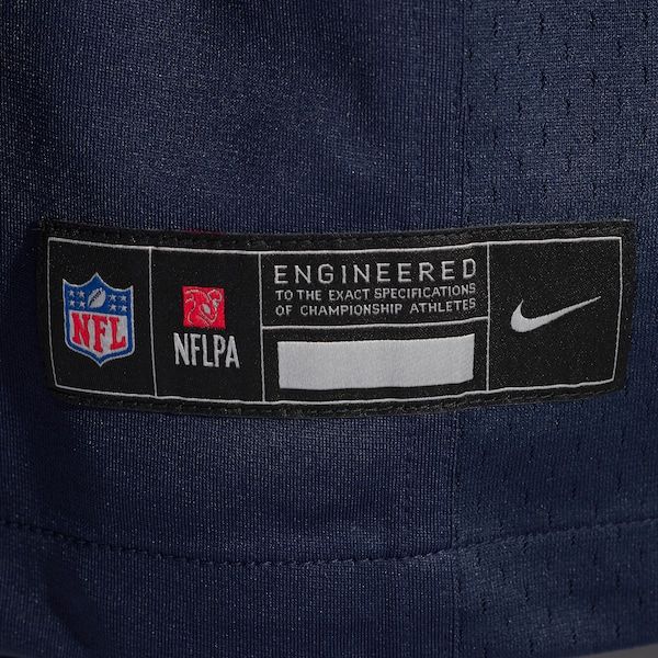 Custom Dillon Thieneman Chicago Bears 2026 NFL Draft Game Jersey Navy