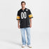 Custom Pittsburgh Steelers Custom Game Jersey Black