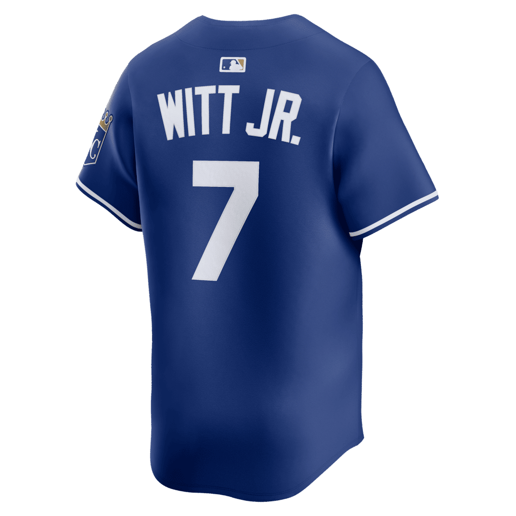 Custom Bobby Witt Jr. Kansas City Royals Alternate 2 Limited Player Jersey Royal
