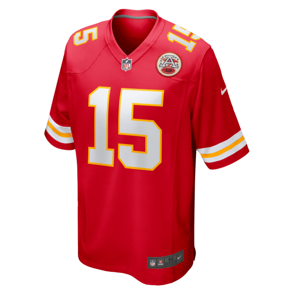 Custom Patrick Mahomes Kansas City Chiefs Game Jersey Red