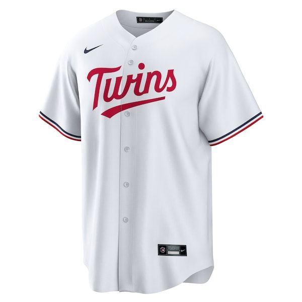 Custom Minnesota Twins Home Replica Custom Jersey White