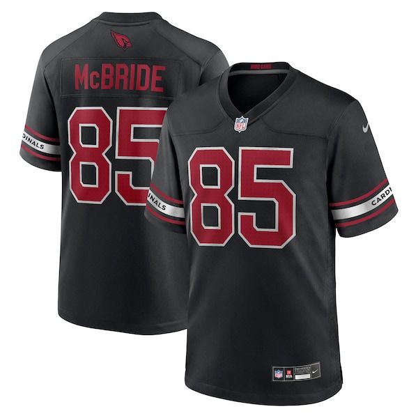 Custom Trey McBride Arizona Cardinals Alternate Game Jersey Black