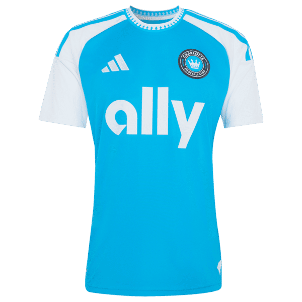 Customized Kerwin Vargas Charlotte FC 2026 Carolina Kit Crowns Up Replica Jersey Blue