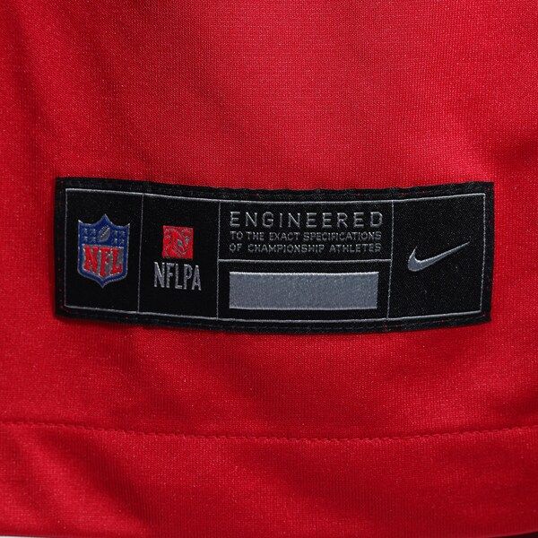 Custom San Francisco 49ers Custom Game Jersey Scarlet