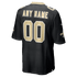 Custom New Orleans Saints Custom Game Jersey Black