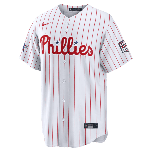 Custom Bryce Harper Philadelphia Phillies 2026 All-Star Game White Stadium Jersey