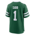 Custom Kenyon Sadiq New York Jets 2026 NFL Draft First Round Pick No. 16 Game Jersey Legacy Green