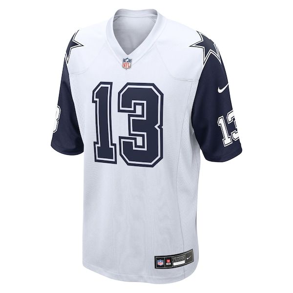 Custom Caleb Downs Dallas Cowboys 2026 NFL Draft First Round Pick No. 11 Game Jersey White
