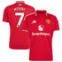 Official Mason Mount Manchester United Customized 2026/27 Home Replica Jersey - Red - Jersey Teams World